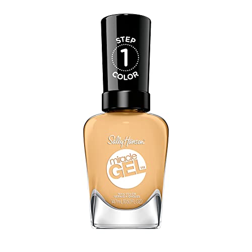 Sally Hansen Miracle Gel™, I Don't Desert You, Long Lasting, Gel-Like Formula, No UV Lamp Needed, Nude Nail Polish