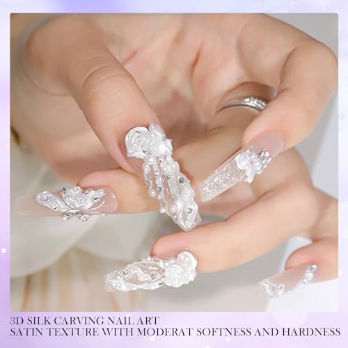 NAILGIL Pear White Solid Builder Gel For Nails,3D Gel Nail Art Sculpture Non-Sticky Hand for Carving Sculpting Extension with 3D Silicone Mold Salon Quality Home DIY-0.5oz - Image 4