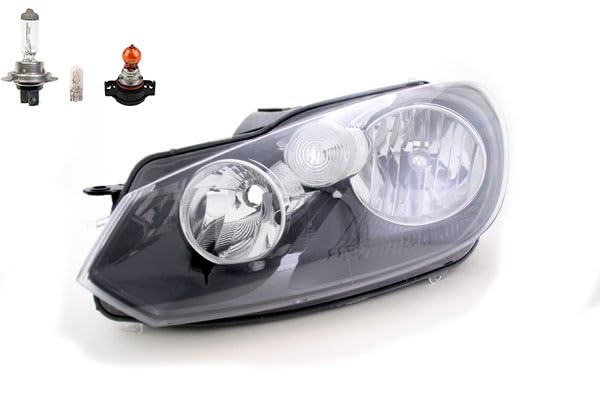 Phare avant gauche Golf 6 5K1 AJ5 optique H7 H15 avec correcteur de portée Johns
