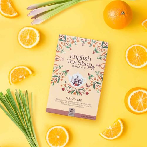 English Tea Shop Organic Happy Me - 20 Paper Tea bag sachets
