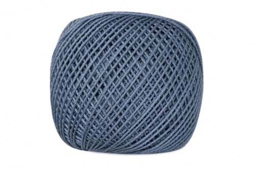 Image of Anchor Mercerised Premium Knitting Crochet Cotton Thread Yarn Balls for Knitting, Weaving, Embroidery and Craft Making Fast Color (Pack of 2 Rolls) (Shade 920)