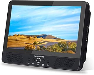 FANGOR 10.1" Portable DVD Player/Android WiFi Touch Screen Tablet, Quad-Core 1.3GHz with 16GB