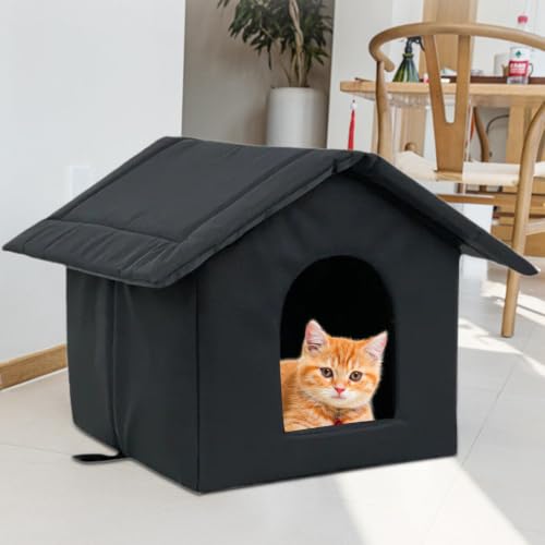Maison résistante aux intempéries pour chat lit imperméable été hiver