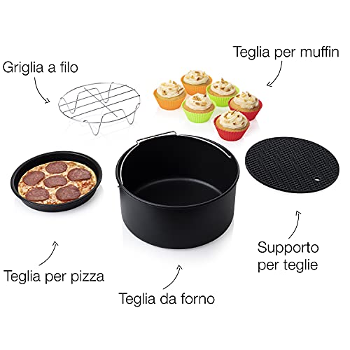 Princess 182011 Set Aerofryer 3.2 L Set di 10