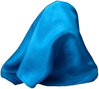 Royal Silk Fine Royal Blue 100% Silk Pocket Square Full-Sized 16x16