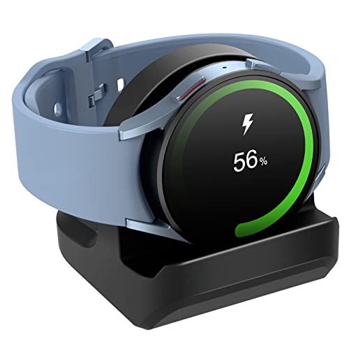 Ständer Kompatibel mit Samsung Galaxy Watch 6/ Watch 6 Classic/Galaxy Watch 5(40,44mm)/ Watch 5 Pro(45mm) Ladegerät, Silikon rutschfest Ladestation Halter mit Kabelmanagement für Samsung Galaxy Watch
