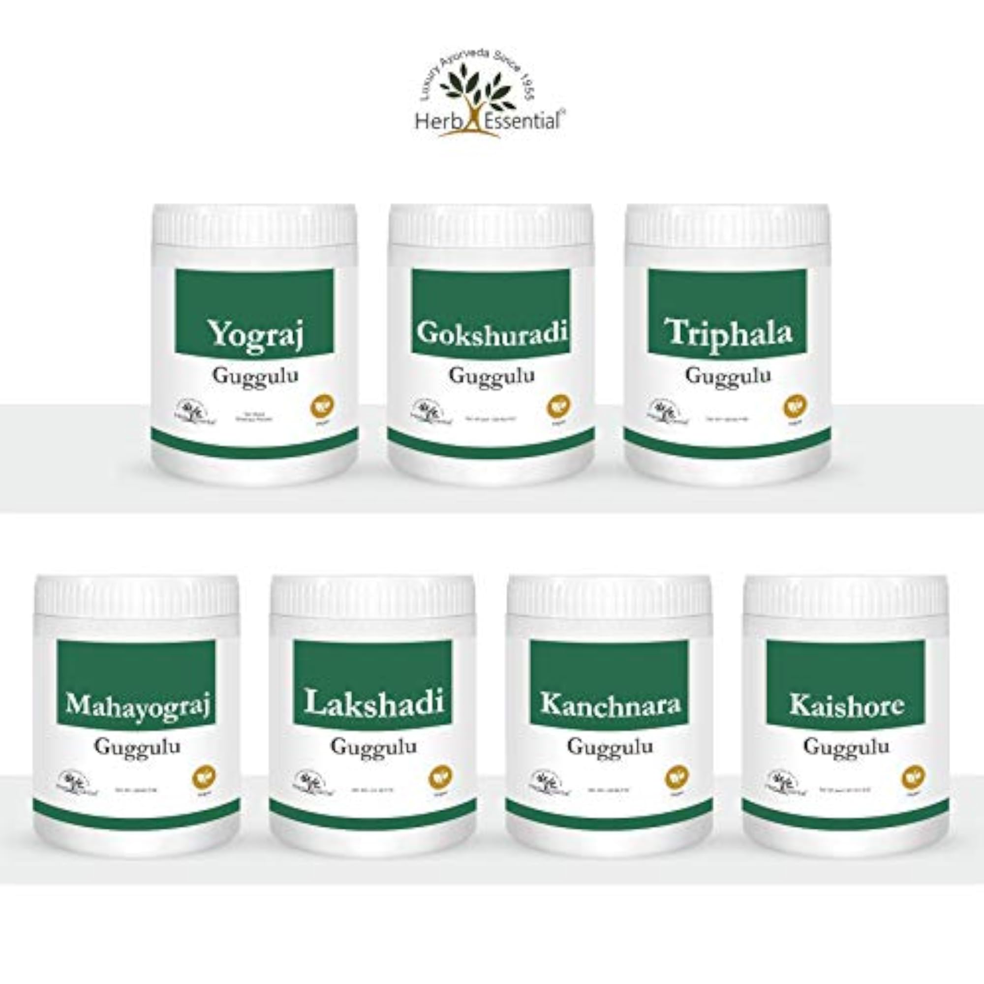 Herb Essential Yograj Guggulu - 60 Count