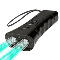 Maylatte Ultraschall Hundeabwehr, Handheld Antibell Gerät mit 10m Reichweite, Ultraschall Hundeabwehrgerät gegen Bellen, Aggression & unerwünschtes Verhalten, Tierabwehr für Spaziergänge & Outdoor