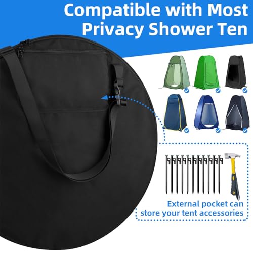 Bolsa de transporte ligera y resistente de nailon para camping 4