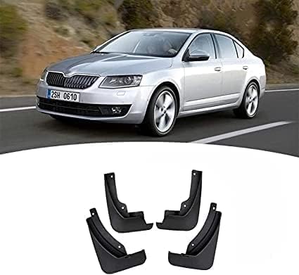 Guardabarros para Skoda Octavia 2013-2020, kit de 4 piezas delanteras y traseras de goma 1