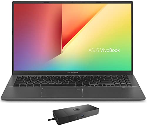 ASUS Vivobook 15 Home & Business Laptop (AMD Ryzen 7 3700U 4-Core, 24GB RAM, 2TB PCIe SSD, AMD RX Vega 10, 15.6' 60Hz Full HD (1920x1080), Fingerprint, WiFi, Win 11 Home) with WD19S 180W Dock