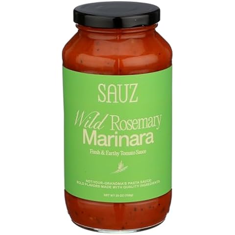 Sauz Wild Rosemary Marinara Sauce Cover