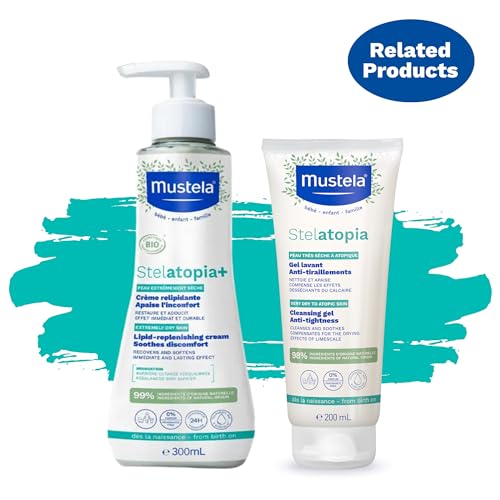 Mustela Stelatopia Crème Émolliente Bébé Visage 40ml - vue 10