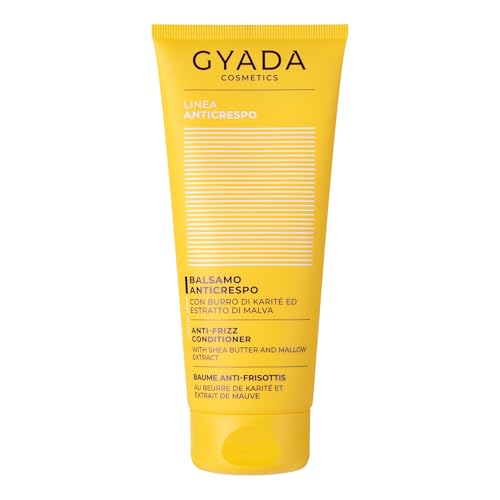 GYADA COSMETICS, acondicionador antiencrespamiento, apto para cabellos secos, encrespados o dañados, desenredante, 200ml