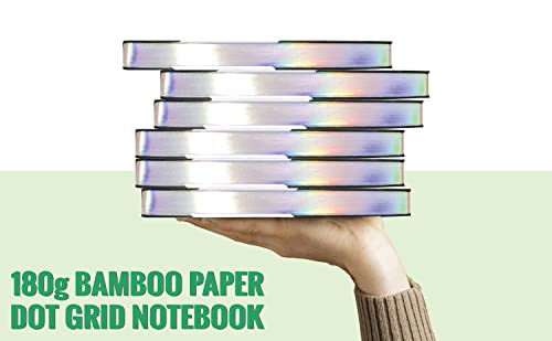 Carnet de notes anti-transpercement 180g BUKE avec reliure à plat - 6