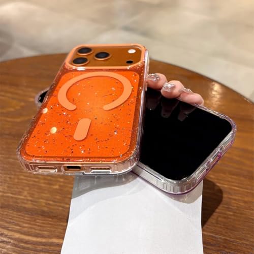 Coque Violet Clair iPhone 14 Paillettes Chargement sans Fil - 2
