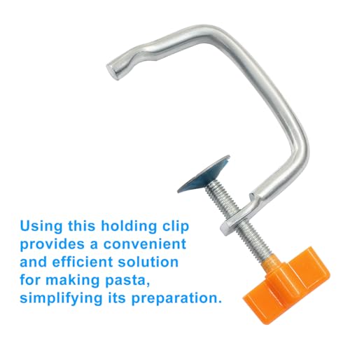 Unlorspy 1Pcs Pasta Machine Replacement Holding Clip, Pasta Machine Holder Clamp,Manual Noodle Maker Fixing Clip Pasta Machine Accessories,Style2