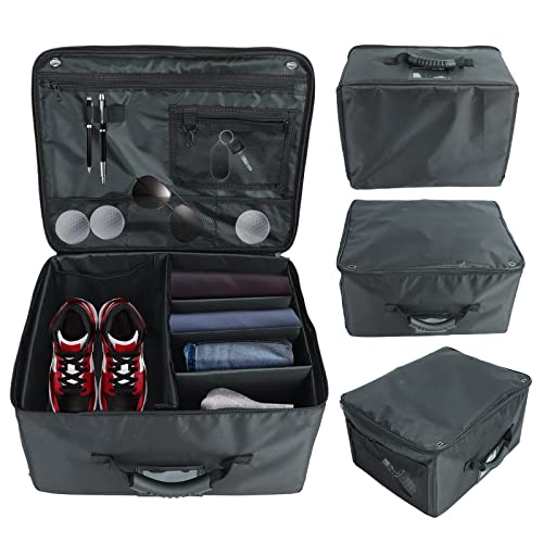 Easyberg Golf Trunk Organizer, Waterproof Collapsible Golf Bag Organizer Golf Accessories, Golf Gloves, Tees, Balls, Diy Space #TOP1