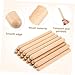 KESYOO 20pcs Wooden Rhythm Sticks for Boys and Girls Early Education Musical Toys Drum Accessories