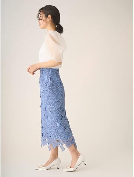 Amazon.co.jp: [セルフォード] リボンレーススカート CWFS224050 