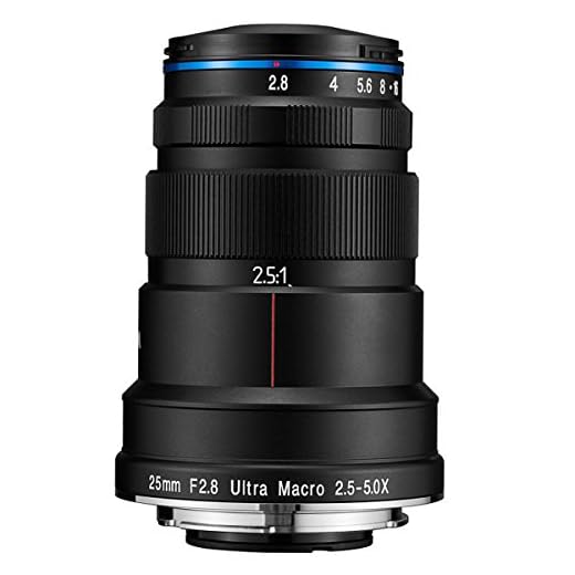 Venus Optics Lawoa Ultra Macro VE2528SFE Objektiv 25 mm f/2.8, Schwarz