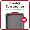 GoodCook MegaGrip Baking Pan with Silicone Grip Handles Square Non-Stick Heavy-Gauge Steel Cake Pan Baking Dish for Brownies Bread Cake Baked Goods & More, Dishwasher Safe, 8x8-Inch, #5