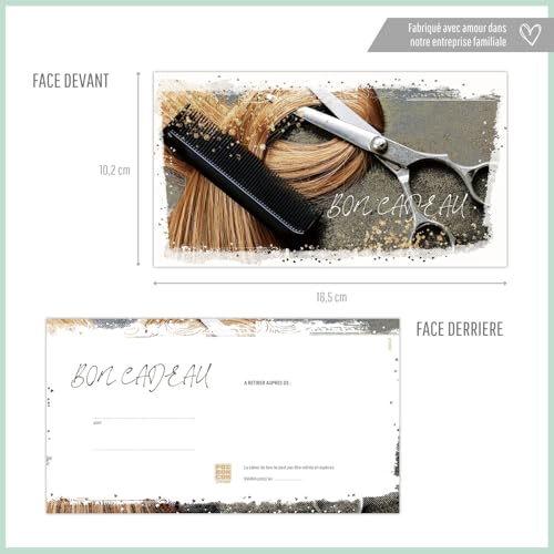Bons cadeaux à remplir pour salons de coiffure : solution d'impression POS BON - 2