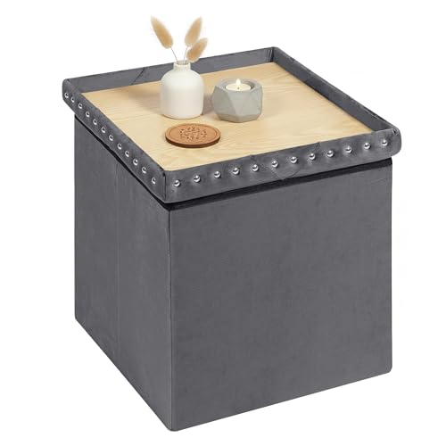 PINPLUS Puff de Almacenamiento Plegable