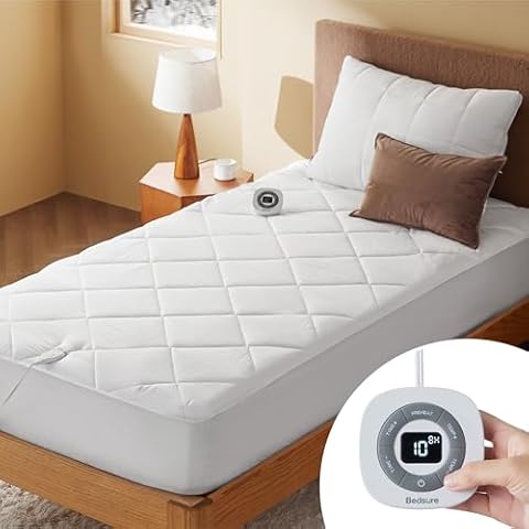 Bedsure Heated Mattress Pad Twin Cover