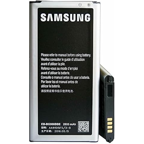 Genuine Samsung Battery EB-BG900BBE / EB-B903BBE / EB-BG390BBE 2800 mAh 3.85V Li-ion 10.78Wh For Galaxy S5 SM-G900F / S5 Neo SM-G903F / XCover 4 SM-G390F (NON - RETAIL PACKAGING) Cover