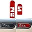Seat Heater Adjustment Switch Buttons Panel - a