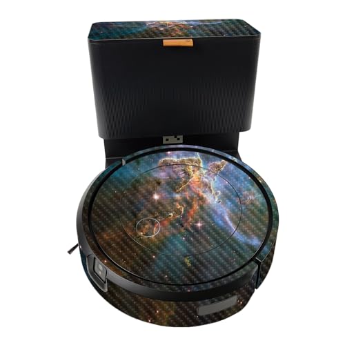 Image of Carbon Fiber Headphone Skin Compatible with iRobot Roomba J5+ - Eagle Nebula - Premium 3M Vinyl Protective Wrap Decal Cover - Easy to Apply | Crafted in The USA by MightySkins