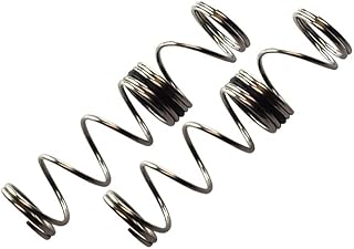 GPM Spare Springs 1.7mm Coil Length Optional Rear Shocks Item# MAK135RA/RAA Suitable for Arrma 1:8 KRATON 6S / KRATON 6S V5 / Notorious 6S V5-6Pc Set Silver