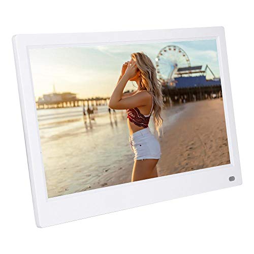 12,5-Zoll-Digitalfotorahmen, Multifunktions-Film- und Musik-Player, E-Book-Reader, elektrisches Fotoalbum mit 1080P IPS-Bildschirm,