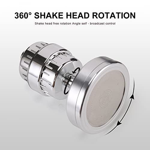 Laya Boho Shower Head Filter Set 15 Stage High Pressure Shower Filter Showerhead Filter Combo For Hard Water Softener High Output Removes Chlorine Heavy Metals & More Harmful Substances #TOP3