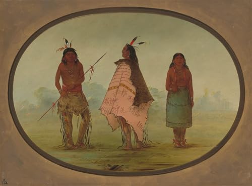 Art tableau George Catlin pour éliminer les reflets et habiller un grand mur
