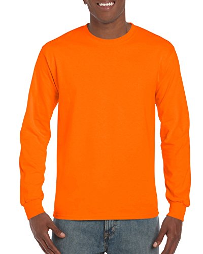 Image of Gildan Men's Ultra Cotton Long Sleeve T-shirt, Style G2400