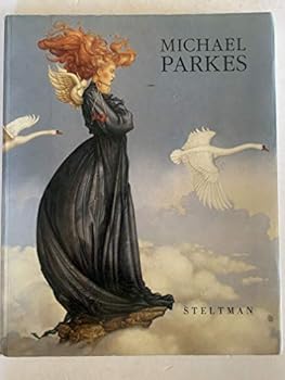 Paperback Michael Parkes: Paintings, drawings, stonelithographs, 1977-1992 Book