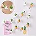 SUJING 6pcs Cute Succulent Plant Magnetic Refrigerator Magnets Cute Home Decor Refrigerator Stickers Creative Notice Message Magnetic Stickers Gift (Orange)