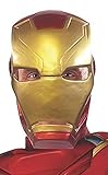 Rubie's Men's Captain America: Civil War Iron Man Half Mask, Multi One Size
