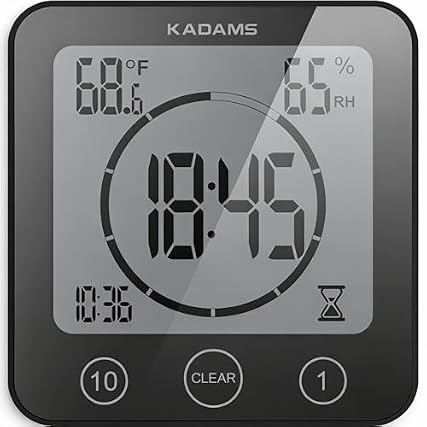 KADAMS Waterproof Digital Timer Clock review image