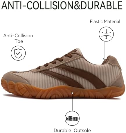 Barefoot Shoes Women Casual Sneakers,Wide Toe Box Shoe Women Zero Drop Shoe