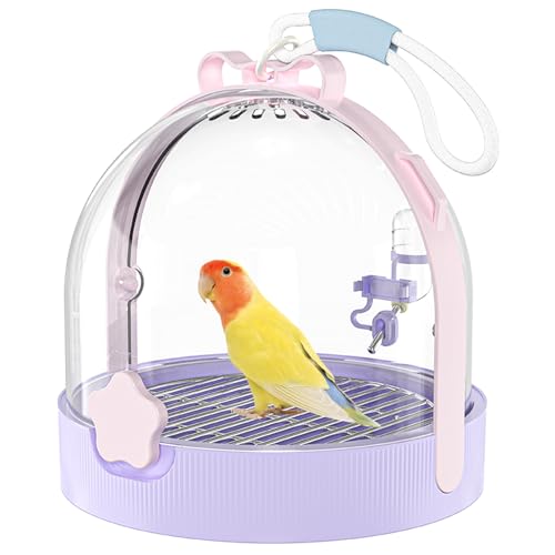 Birdcages,Carriers,Small Bird Travel Cage Carrier, Bird Carry Tra...