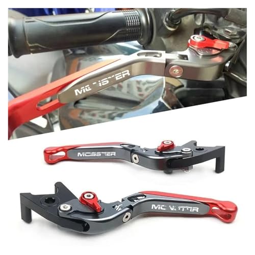 Palancas de embrague CNC para Ducati Monster 950 aluminio anodizado 2