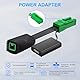 mangoal Dashcam Power Adapter 3 Pin (Model A) Custom for Volvo XC40 XC60 XC90 S60 V60 C40 and More,Hide The Wires, GPS Radar Mirror Camera Dash Cam Adapter Cable,Connects to Rearview Mirror (Hidden)