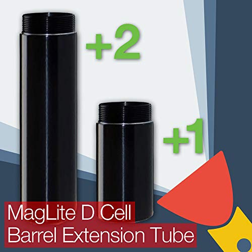 TorchUpgrades MagLite D Cell Barrel/Body Extension Tube