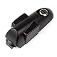 Walkie Talkie Audio Adapter für M-Port, Wasserdichter Audio-Adapter für Funkgeräte, Audiokonverter Kompatibel mit Baofeng BF-9700 BF-A58 BF-UV9R, UV-9R Plus mit Stabiler Signalübertragung Schwarz