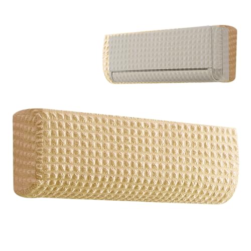 Cubierta de polvo de aire acondicionado, protección de unidad de aire acondicionado interior | Cubierta protectora lavable de CA montada en la pared | Elegante funda protectora con diseño todo