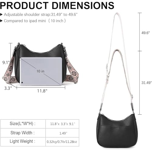 Image of ITALISH Sling Bags for Women PU Leather Crossbody Ladies Purse for Women and Girls with Adjustable Strap