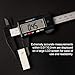 NEIKO 01417A 6” Digital Caliper | Electronic Measuring Tool | Range of 0-6”or 0-150mm | Inch and Millimeters | Large LCD Display | External and Internal Measuring Jaw | Zero Setting and Auto Off